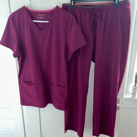 HeartSoul Pants & Jumpsuits Heartsoul Scrub Set Sz Xl Nwot Style